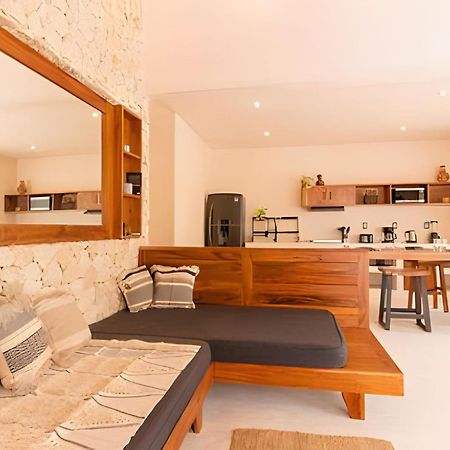 Апартаменты Casa De Piedra - Departamentos Bacalar- Экстерьер фото