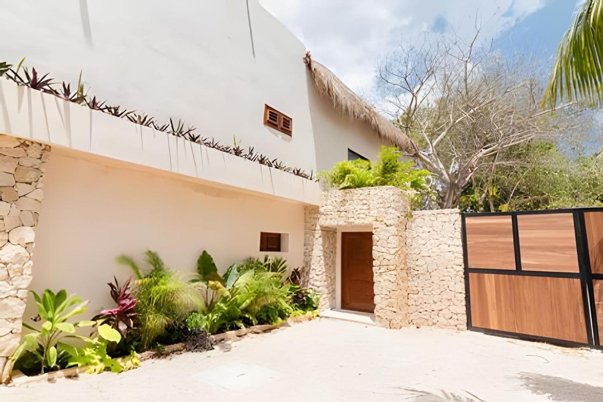Апартаменты Casa De Piedra - Departamentos Bacalar- Экстерьер фото