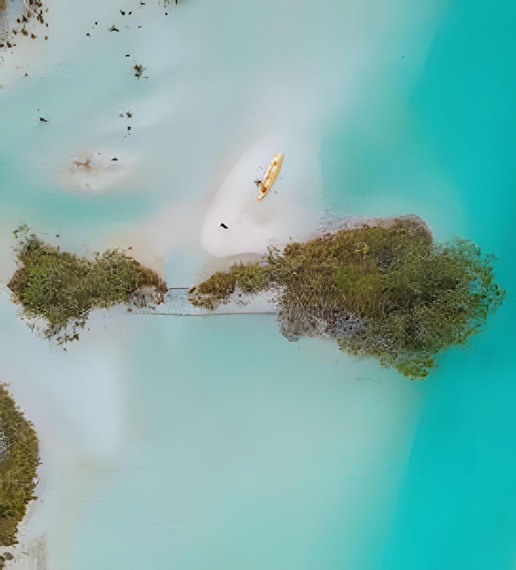 Апартаменты Casa De Piedra - Departamentos Bacalar- Экстерьер фото