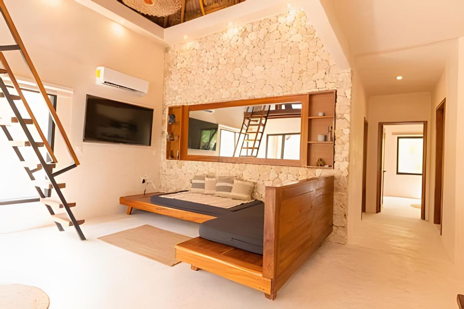 Апартаменты Casa De Piedra - Departamentos Bacalar- Экстерьер фото