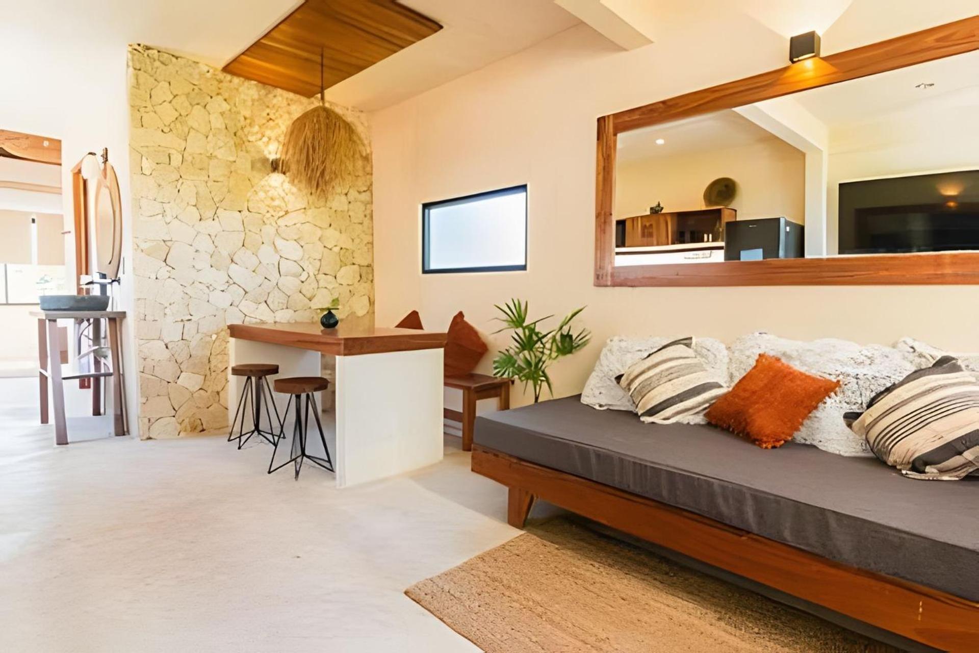 Апартаменты Casa De Piedra - Departamentos Bacalar- Экстерьер фото