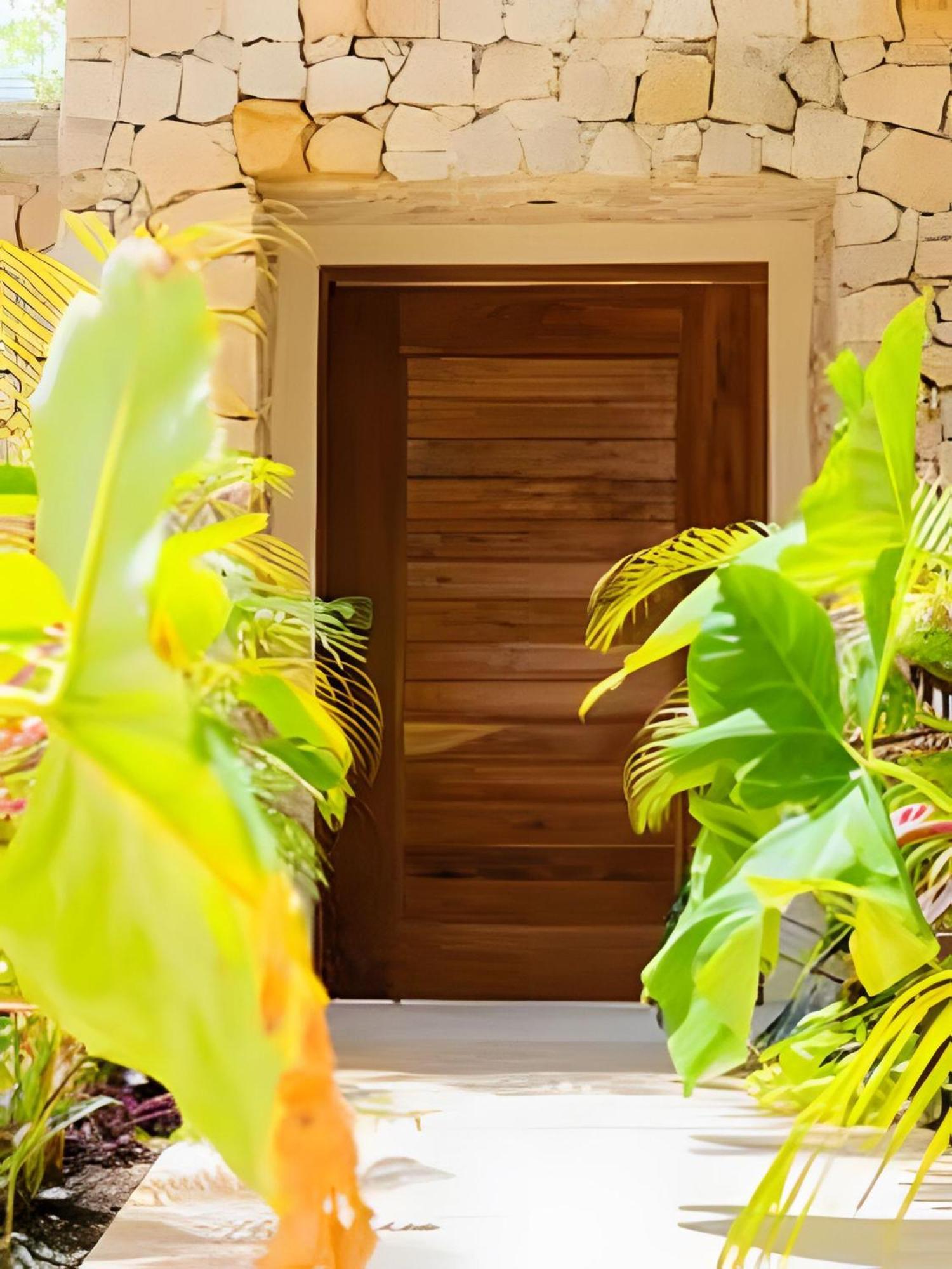 Апартаменты Casa De Piedra - Departamentos Bacalar- Экстерьер фото