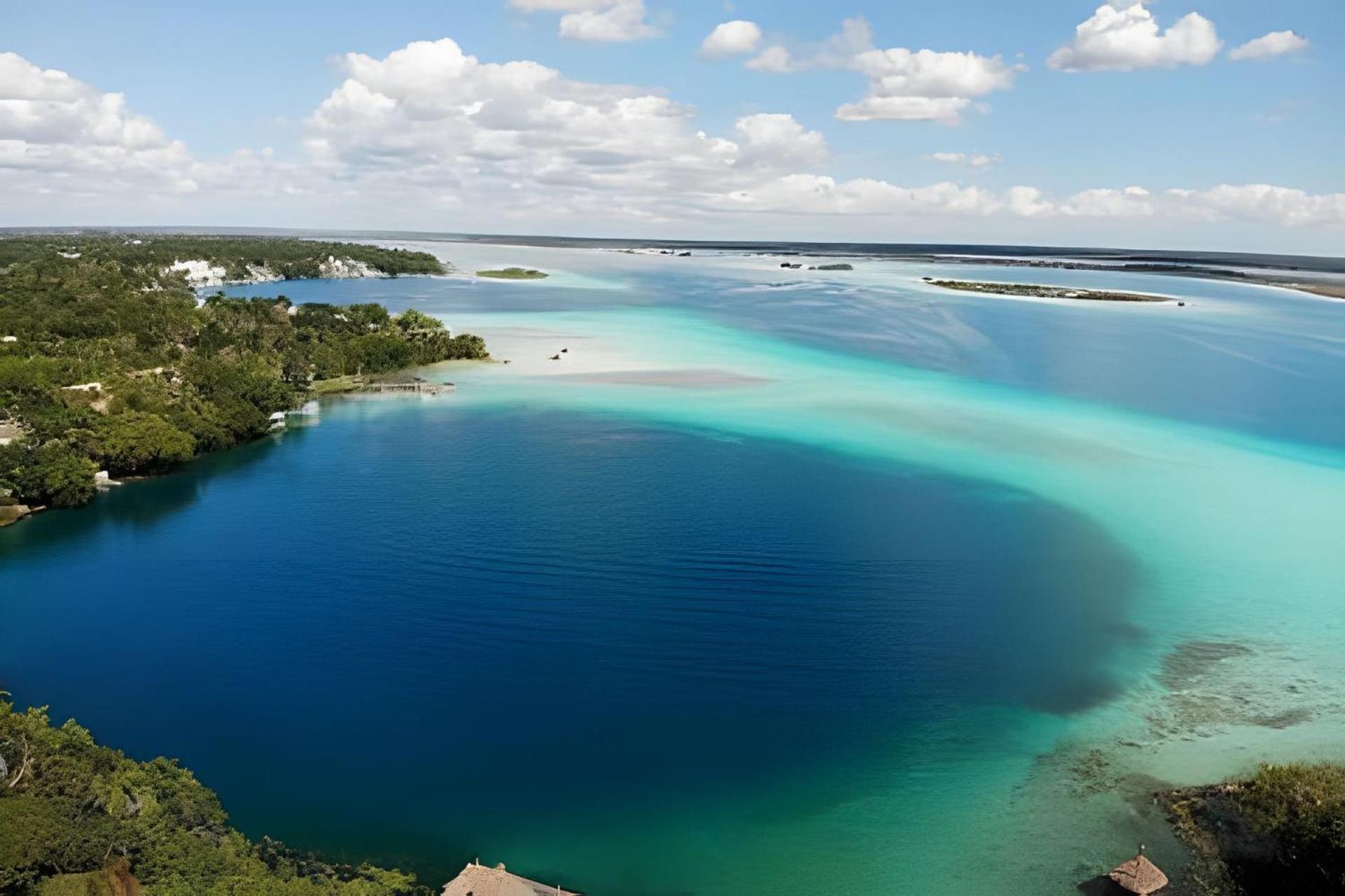 Апартаменты Casa De Piedra - Departamentos Bacalar- Экстерьер фото