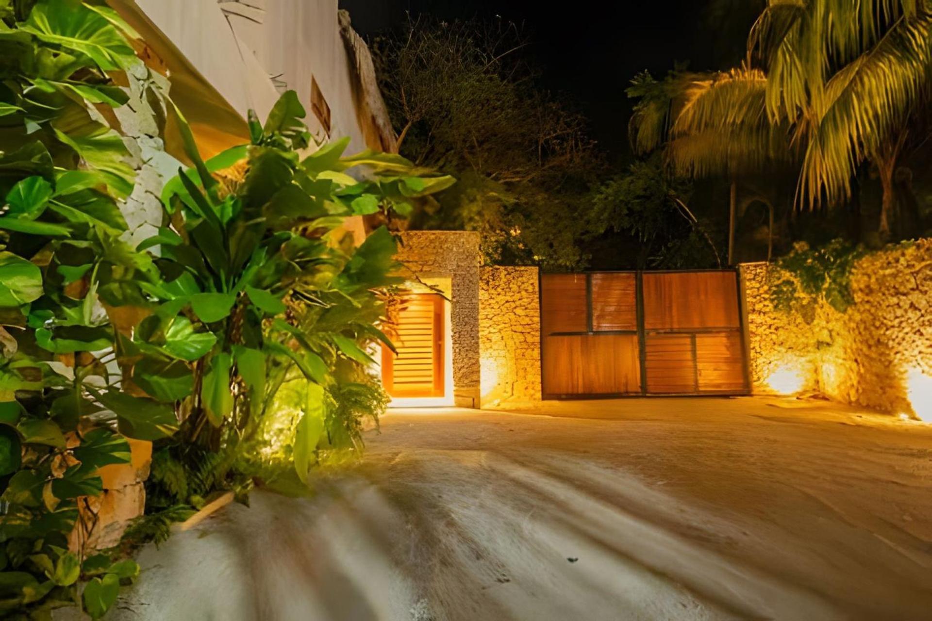 Апартаменты Casa De Piedra - Departamentos Bacalar- Экстерьер фото