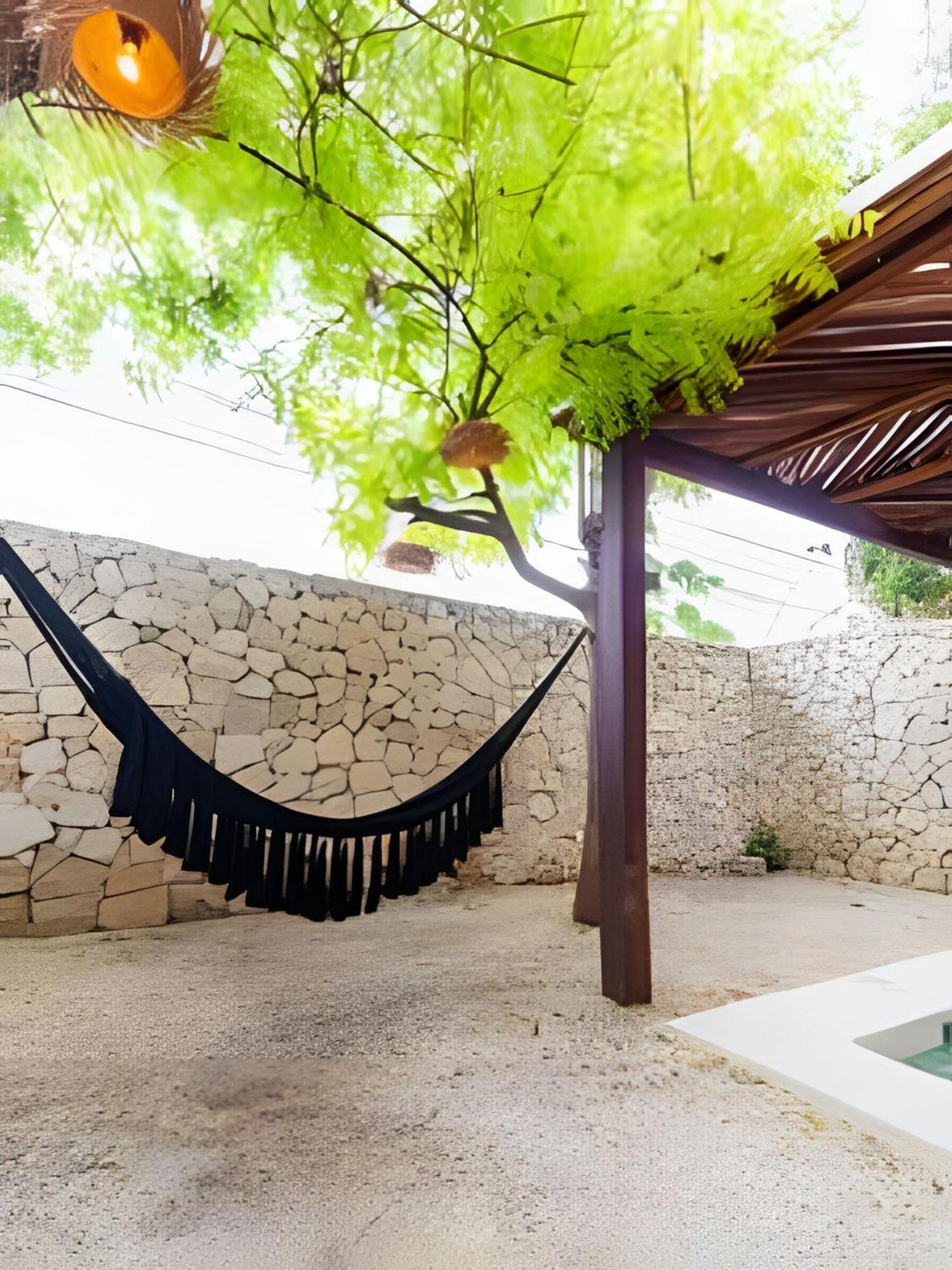 Апартаменты Casa De Piedra - Departamentos Bacalar- Экстерьер фото