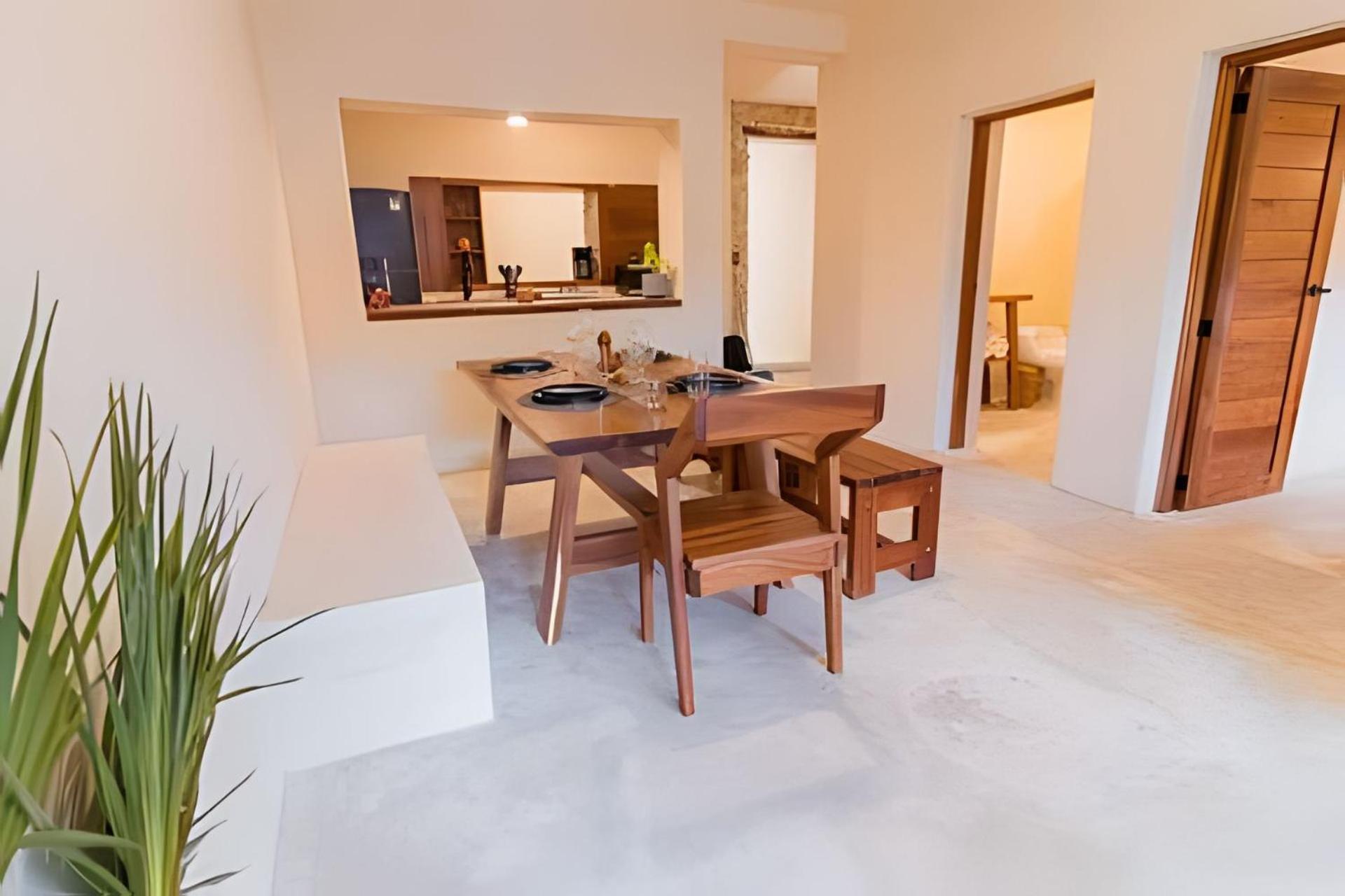 Апартаменты Casa De Piedra - Departamentos Bacalar- Экстерьер фото