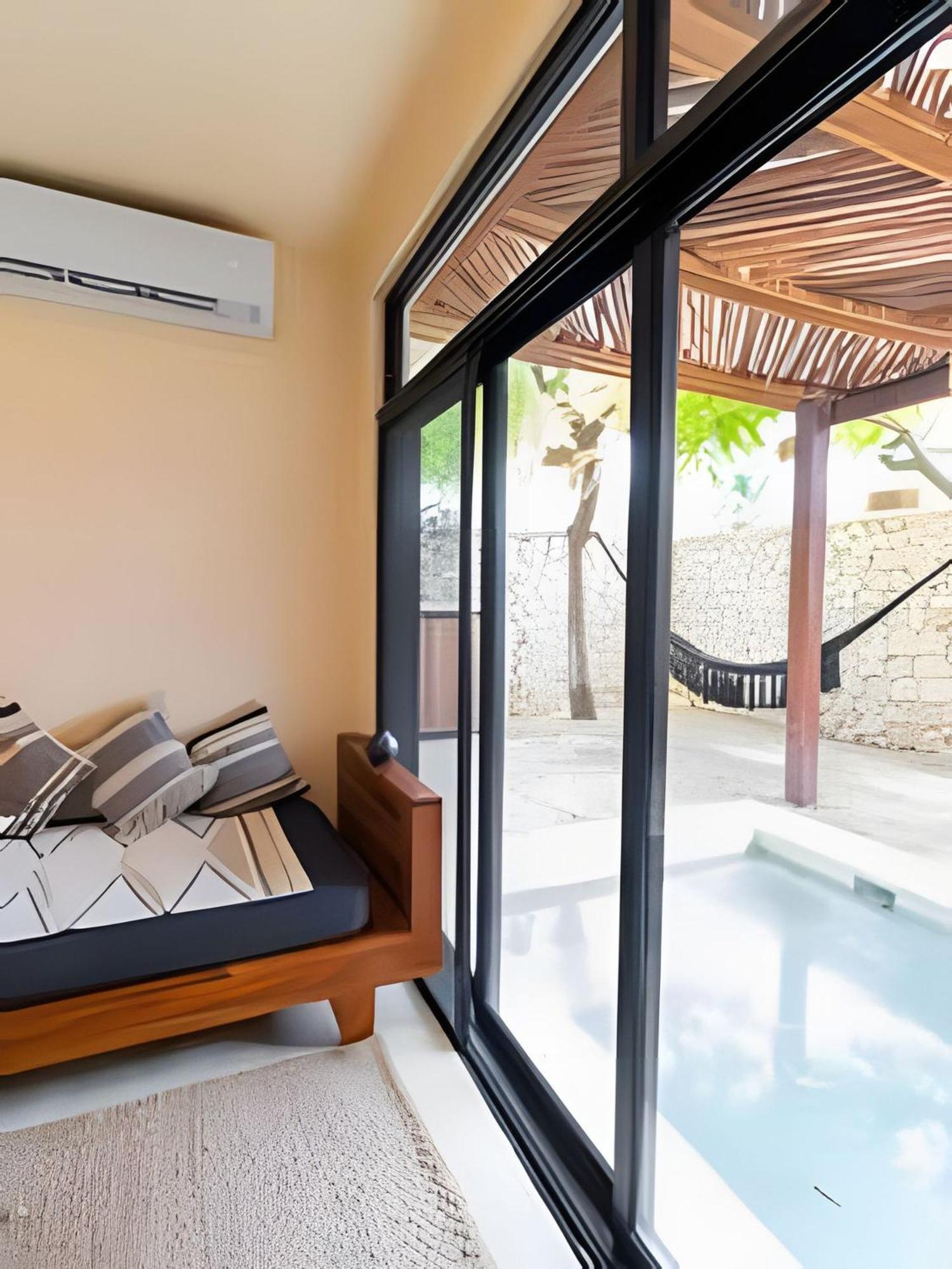Апартаменты Casa De Piedra - Departamentos Bacalar- Экстерьер фото